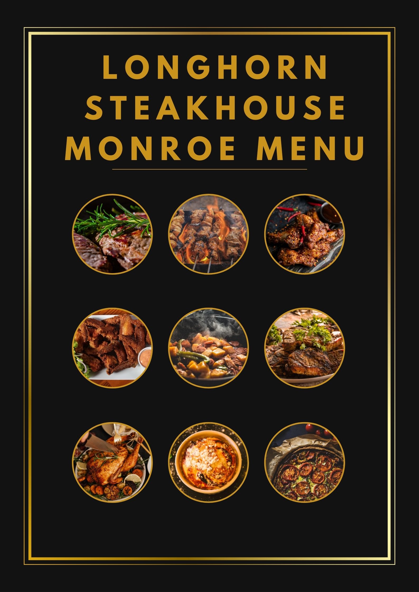 Longhorn Steakhouse Monroe Menu