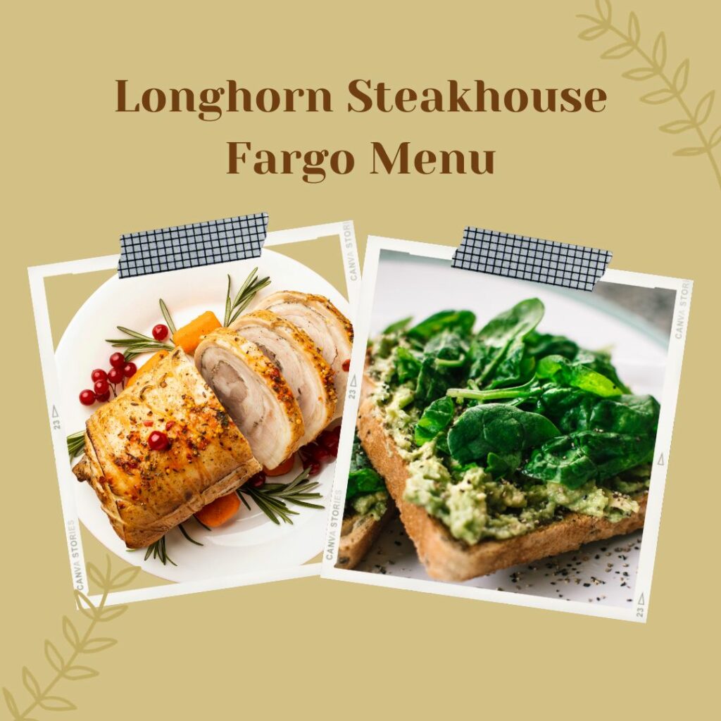 Longhorn Steakhouse Fargo Menu