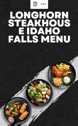 Longhorn Steakhouse Idaho Falls Menu With Price
